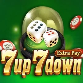 7up 7 down slot logo by TaDa Gaming at Tooniebet Casino