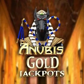 Anubis Gold Jackpots logo by Inspired Gaming at Tooniebet Casino