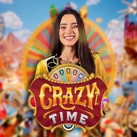 Play the Crazy Time slot by Evolution on Tooniebet Casino