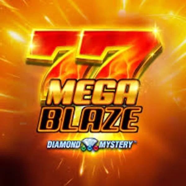 Official Slots logo: Diamond Mystery Mega Blaze by Greentube at Tooniebet Casino