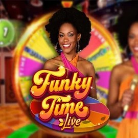 Funky Time slot visual from Evolution available on toonie-bets.ca