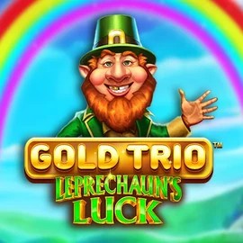 Gold Trio Leprechaun's Luck logo by Playtech Tooniebet Casino