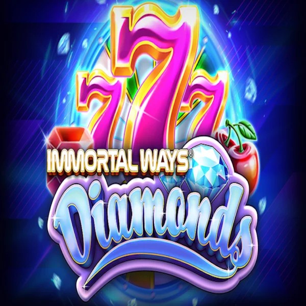 Slots logo of Immortal Ways Diamonds from RubyPlay at Tooniebet Casino