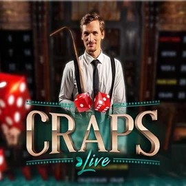 Live Craps logo by Evolution Tooniebet Casino